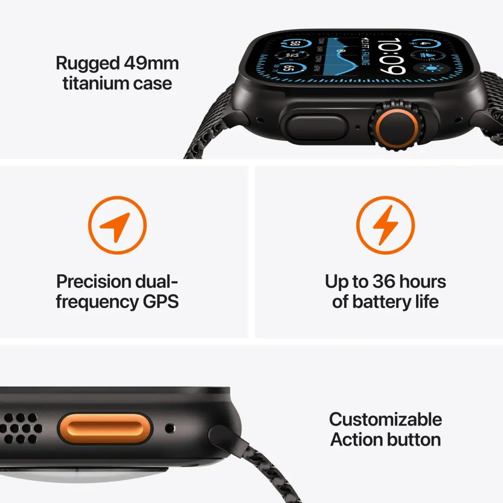 Apple Smartklokker Og Ringer|Watch Ultra 2 GPS + Cellular