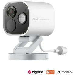 Aqara Kameraovervåking|Camera Hub G5 Pro (PoE) – Overvåkingskamera med innebygd smarthub