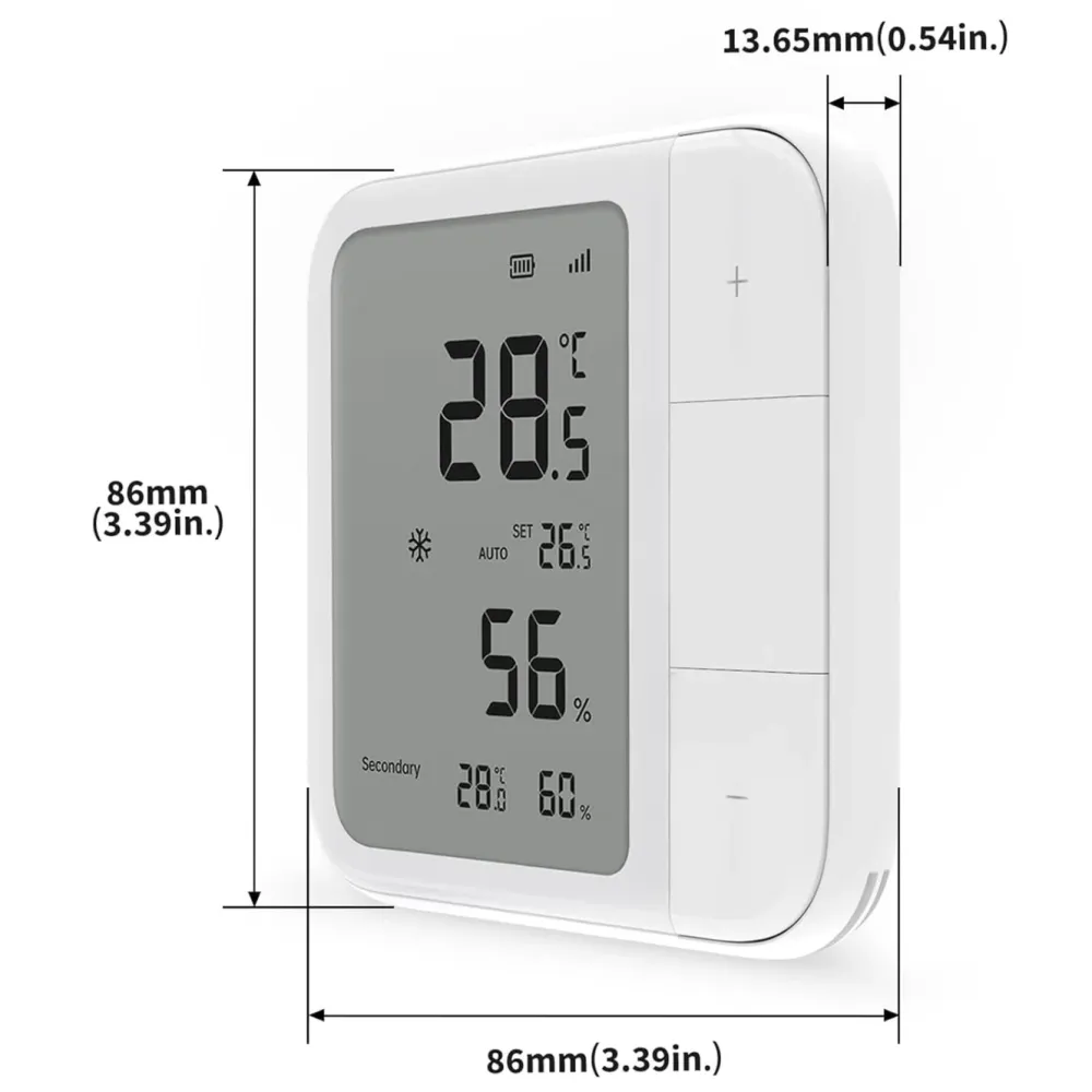 Aqara Smarte Alarmer|Smarte Sensorer|Climate Sensor W100 Hvit