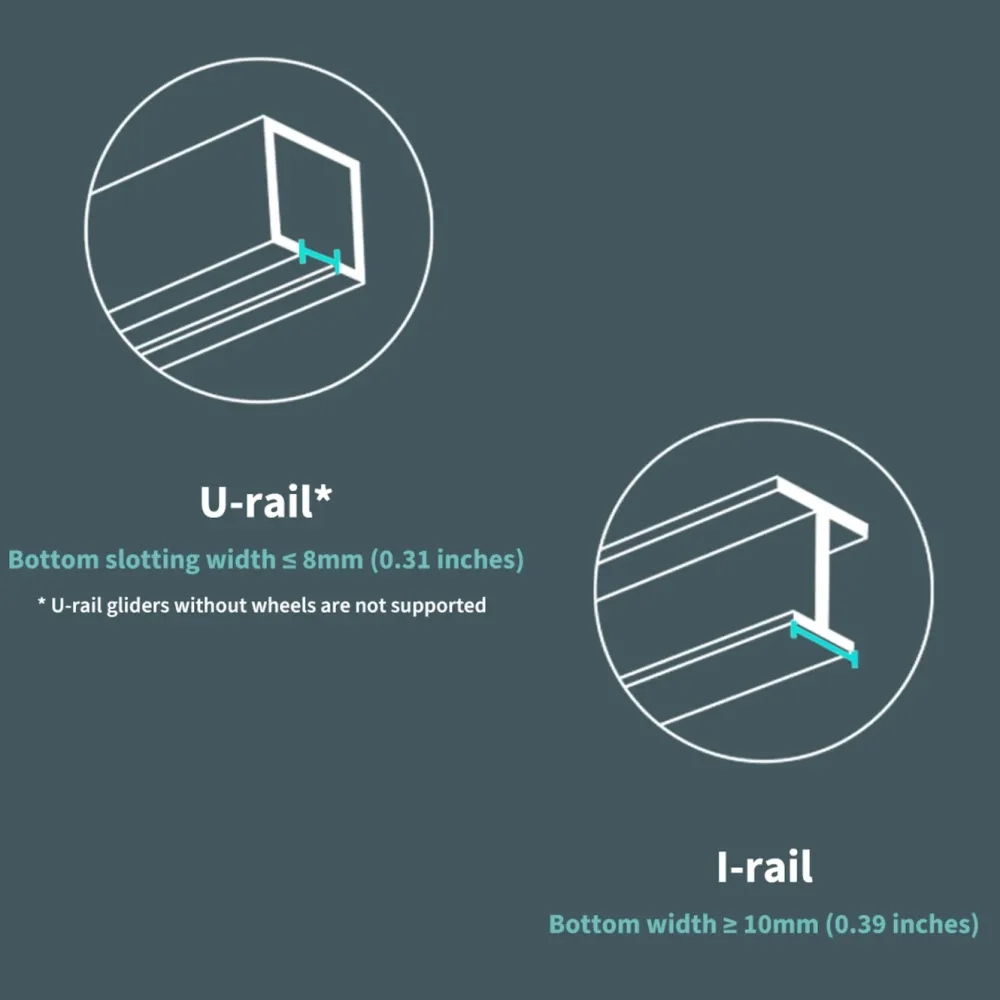 Aqara Smart Gardinkontroll|Curtain Driver E1 Gardinkontroll for U- og I-skinner
