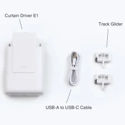 Aqara Smart Gardinkontroll|Curtain Driver E1 Gardinkontroll for U- og I-skinner