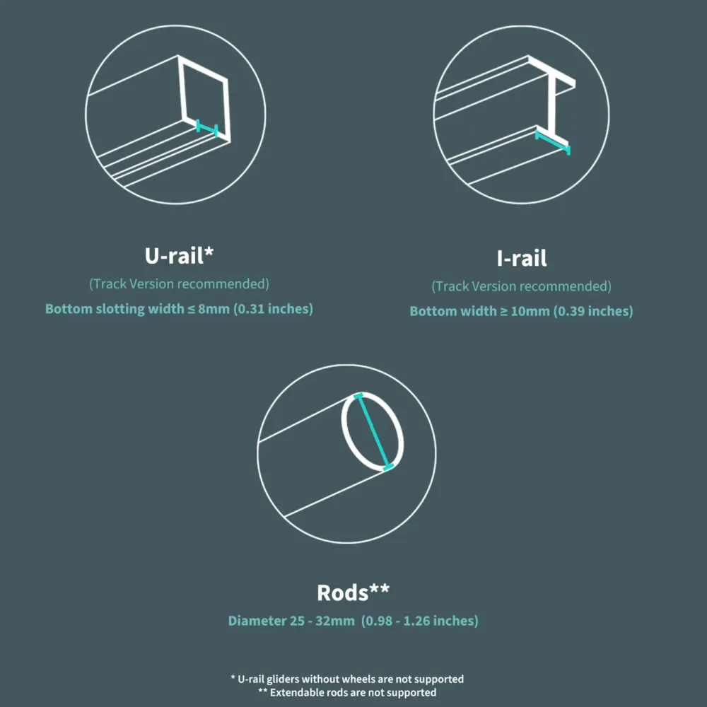 Aqara Smart Gardinkontroll|Curtain Driver E1 Gardinkontroll for gardinstang
