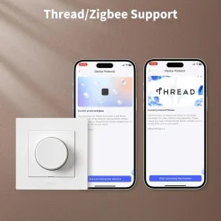 Aqara Fjernstrømbryter|Dimmer Switch H2 EU – smart dimmer med dreieknapp