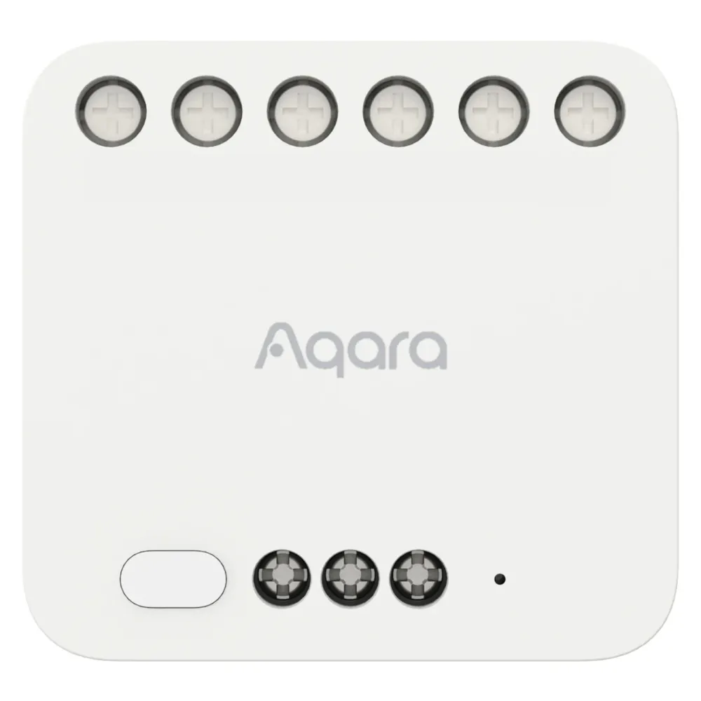 Aqara Fjernstrømbryter|Dual Relay Module T2 Zigbee-fjernstrømbryter