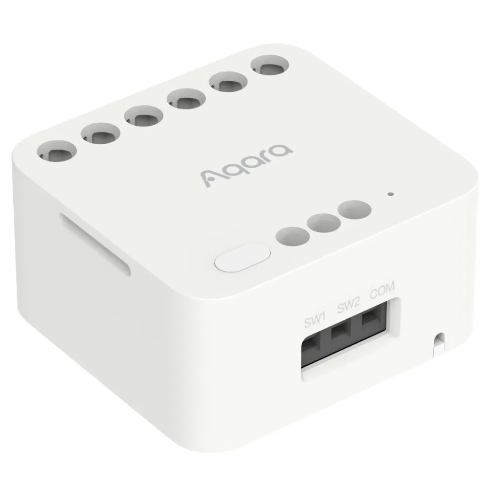 Aqara Fjernstrømbryter|Dual Relay Module T2 Zigbee-fjernstrømbryter