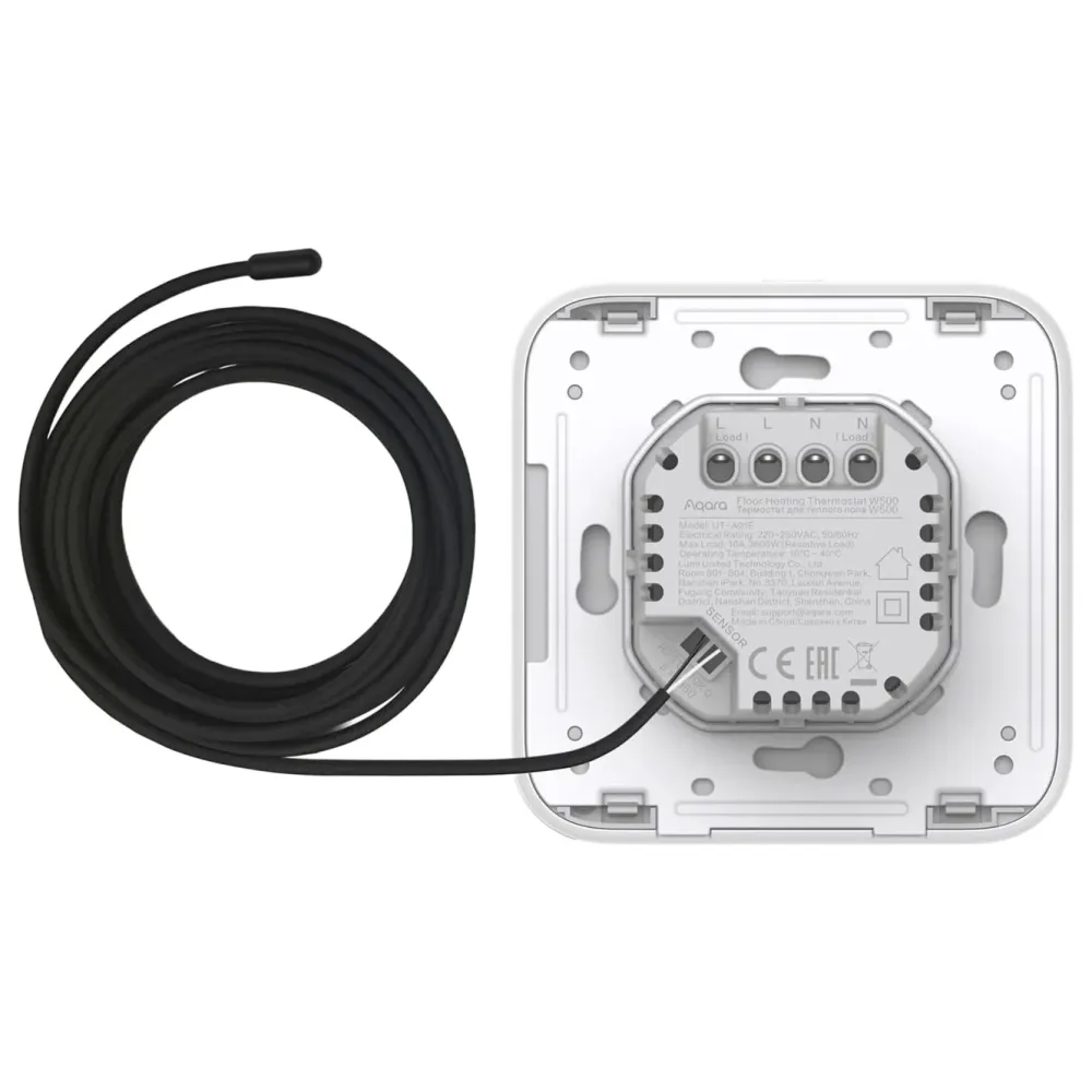 Aqara Temperaturkontroll|Floor Heating Thermostat W500 Hvit