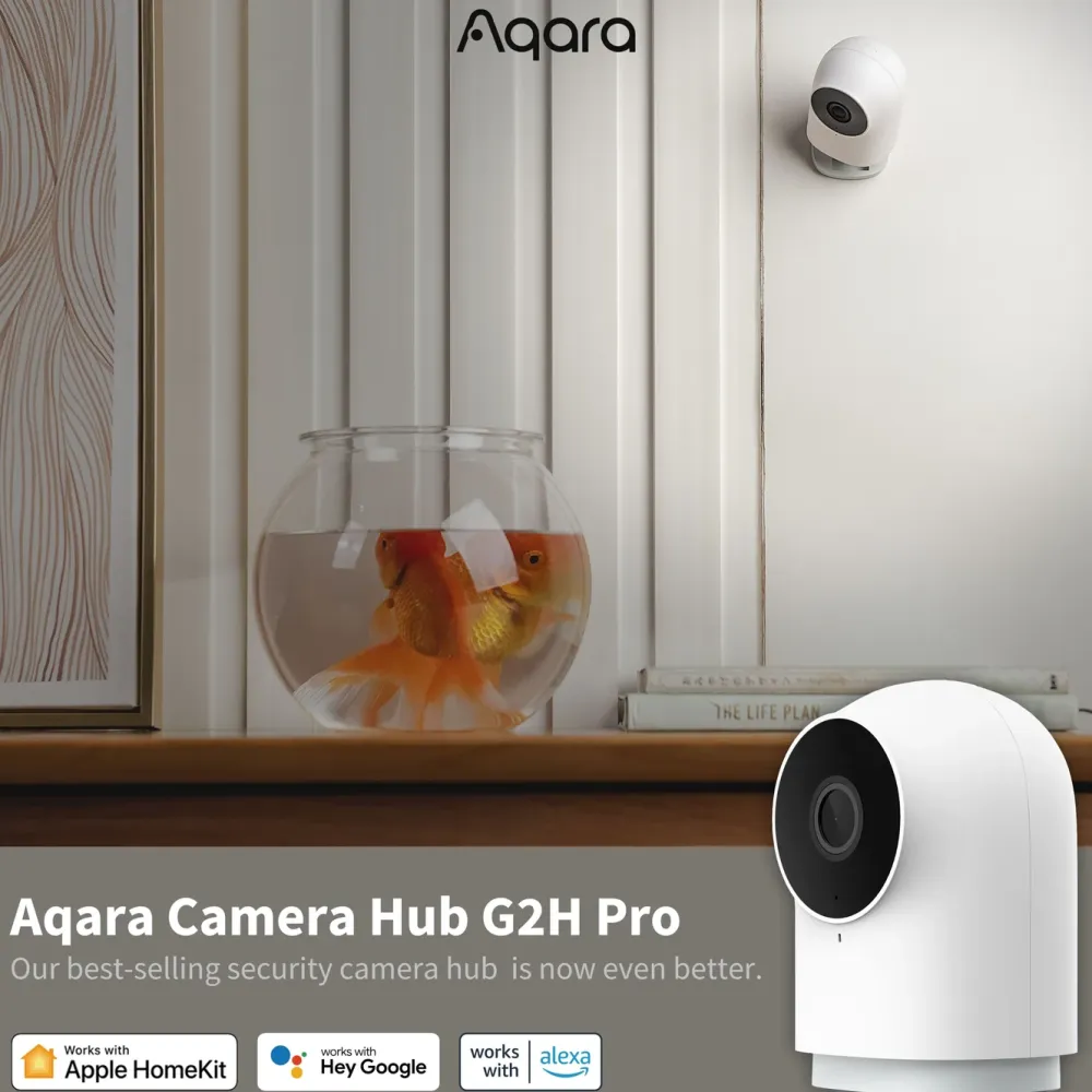 Aqara Kontroller|Kameraovervåking|Hub G2H Pro