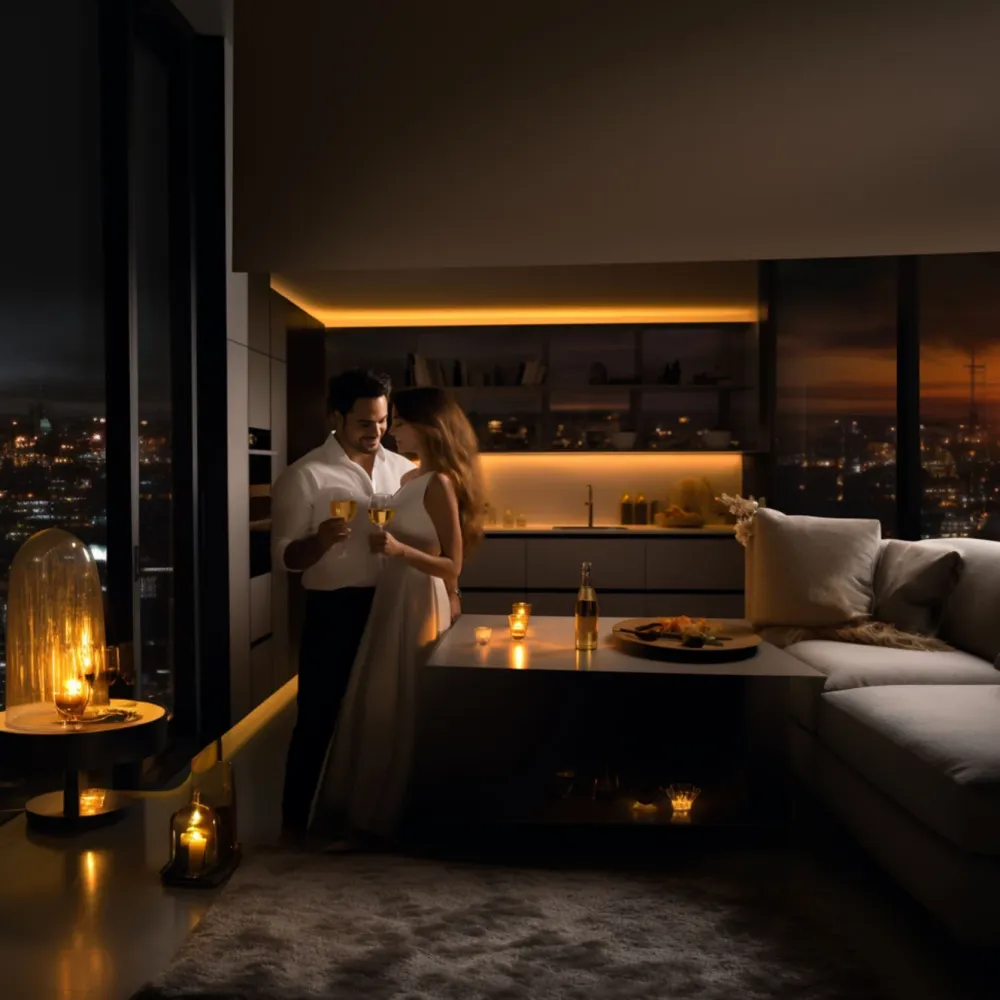 Aqara Smart Belysning|Smart Belysning|LED-list Strip T1-forlenger 1 m