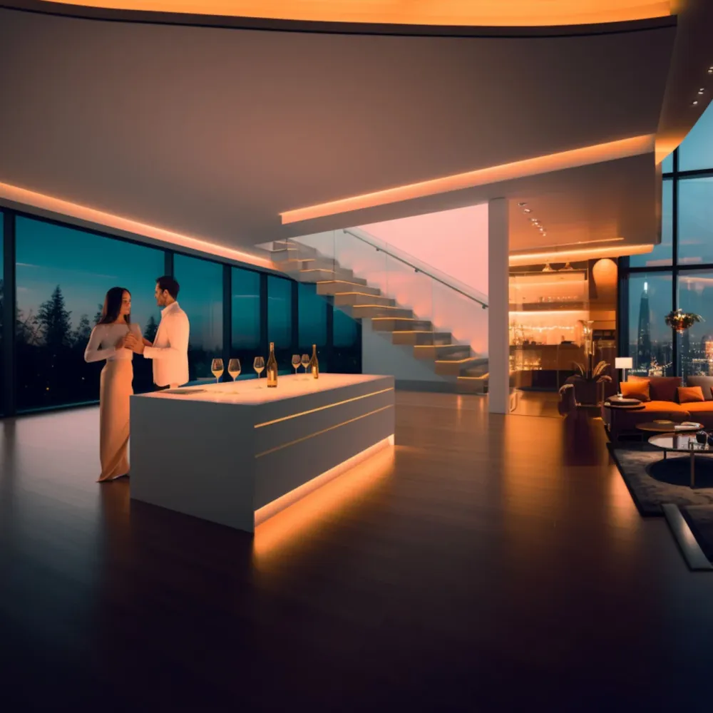 Aqara Smart Belysning|Smart Belysning|LED-list Strip T1-forlenger 1 m
