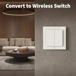 Aqara Fjernstrømbryter|Light Light Switch H2 EU – smart lysbryter med 1 kanal - Hvit