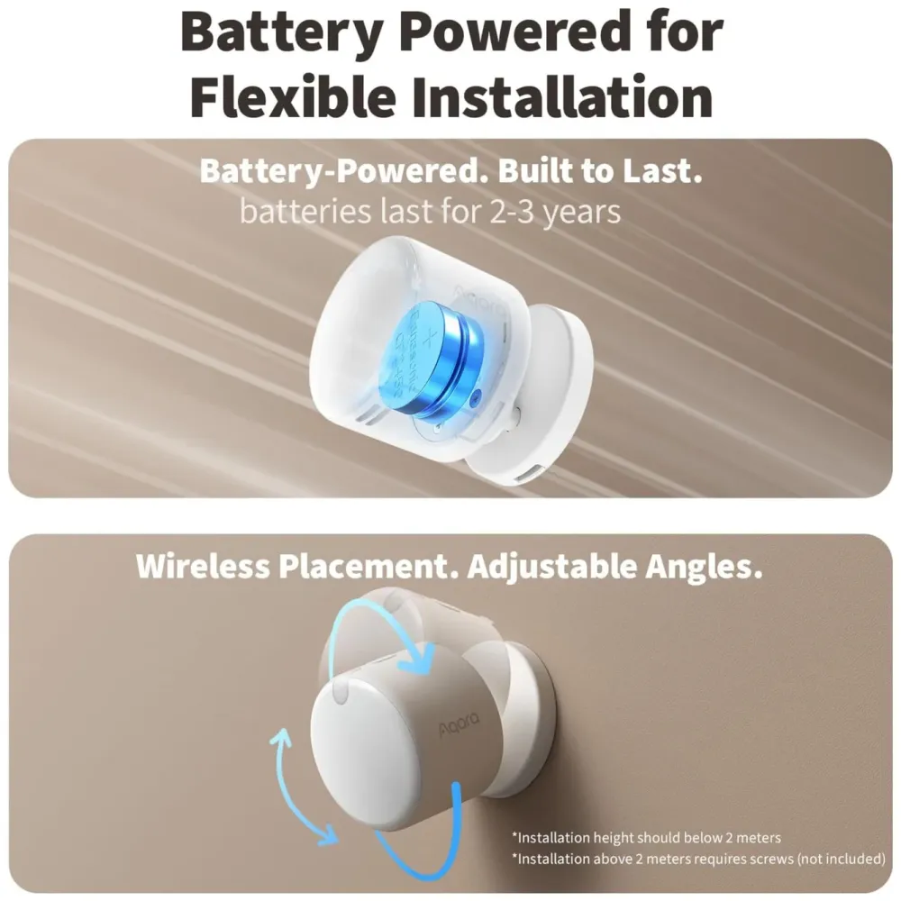 Aqara Smarte Alarmer|Smarte Sensorer|Presence Multi-Sensor FP300
