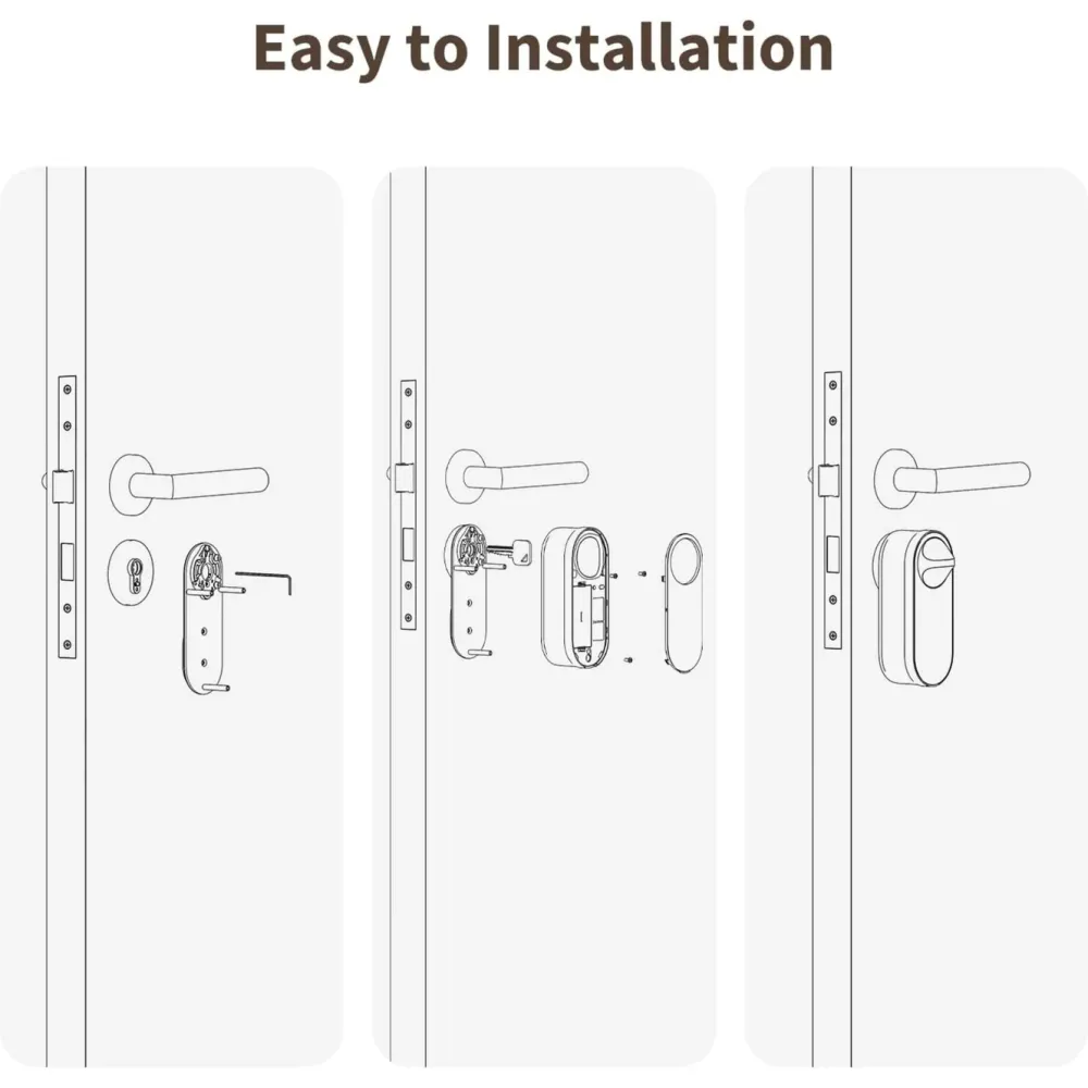 Aqara Låser|Smarte Lås|Smart Lock U200 Lite Kit