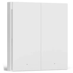 Aqara Fjernstrømbryter|Smart Wall Switch H1 Dobbel uten nøytralleder