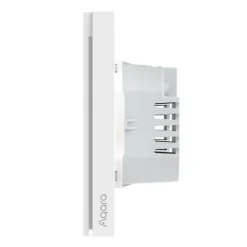 Aqara Fjernstrømbryter|Smart Wall Switch H1 Dobbel uten nøytralleder