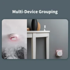 Aqara Smarte Alarmer|Smarte Sensorer|Smoke Detector Hvit