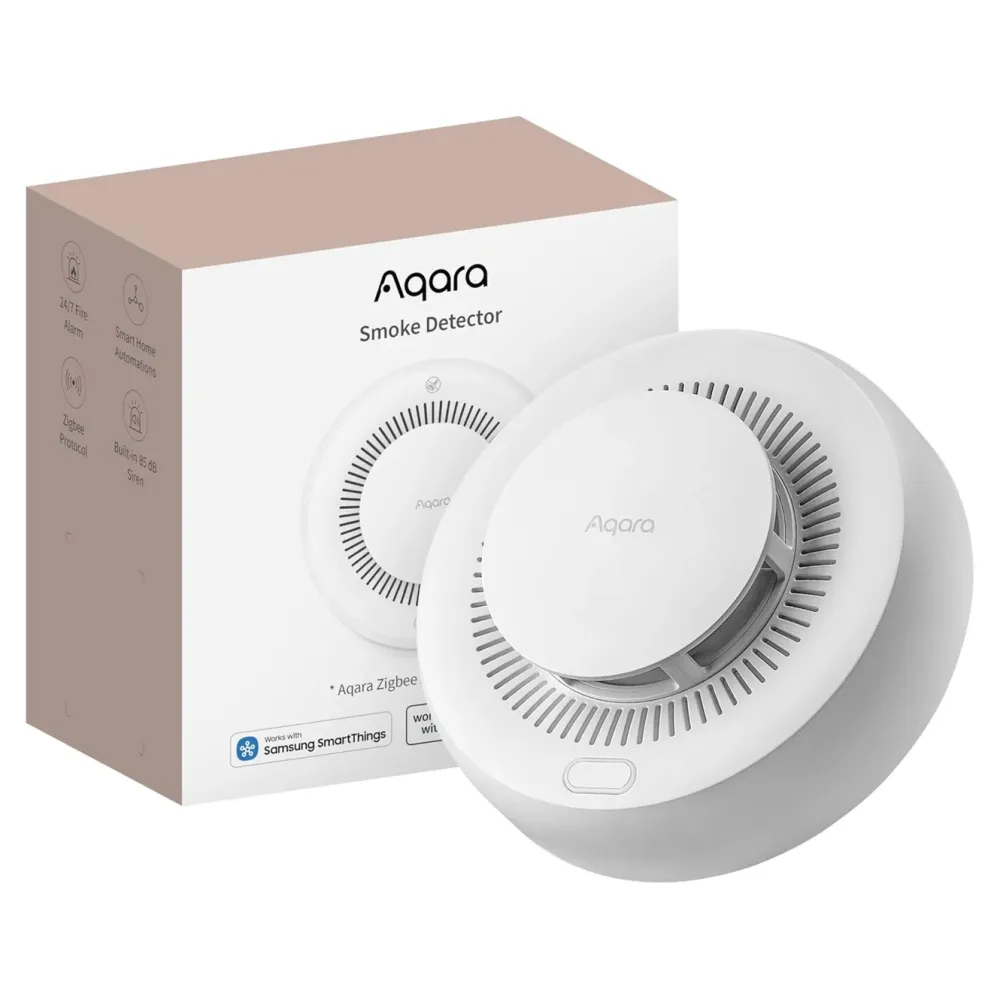 Aqara Smarte Alarmer|Smarte Sensorer|Smoke Detector Hvit