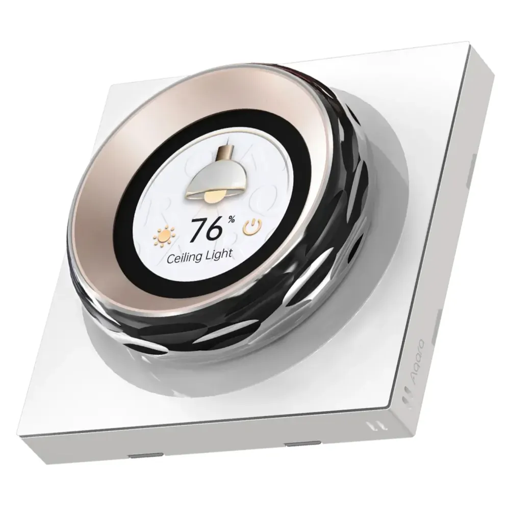 Aqara Fjernstrømbryter|Touchscreen Dial V1 EU – smart strømbryter med pekeskjerm