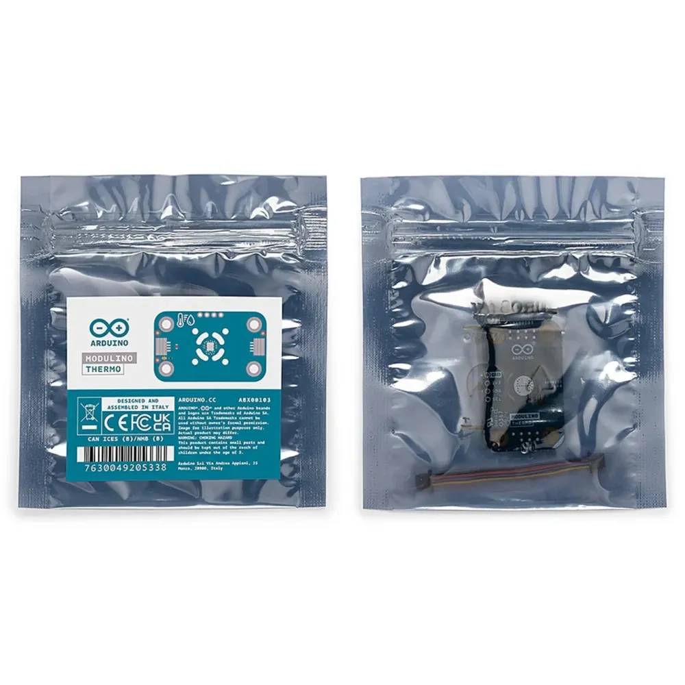 Arduino Elektronikk|Modulino Thermo temperatur- og fuktighetssensor