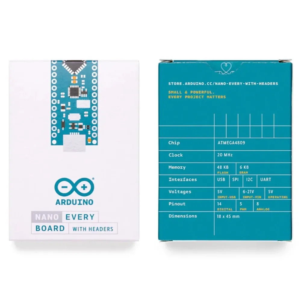 Arduino Elektronikk|Nano Every utviklingskort
