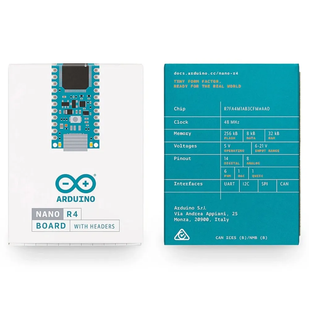 Arduino Biltilbehør|Batterier|Nano R4 utviklingskort