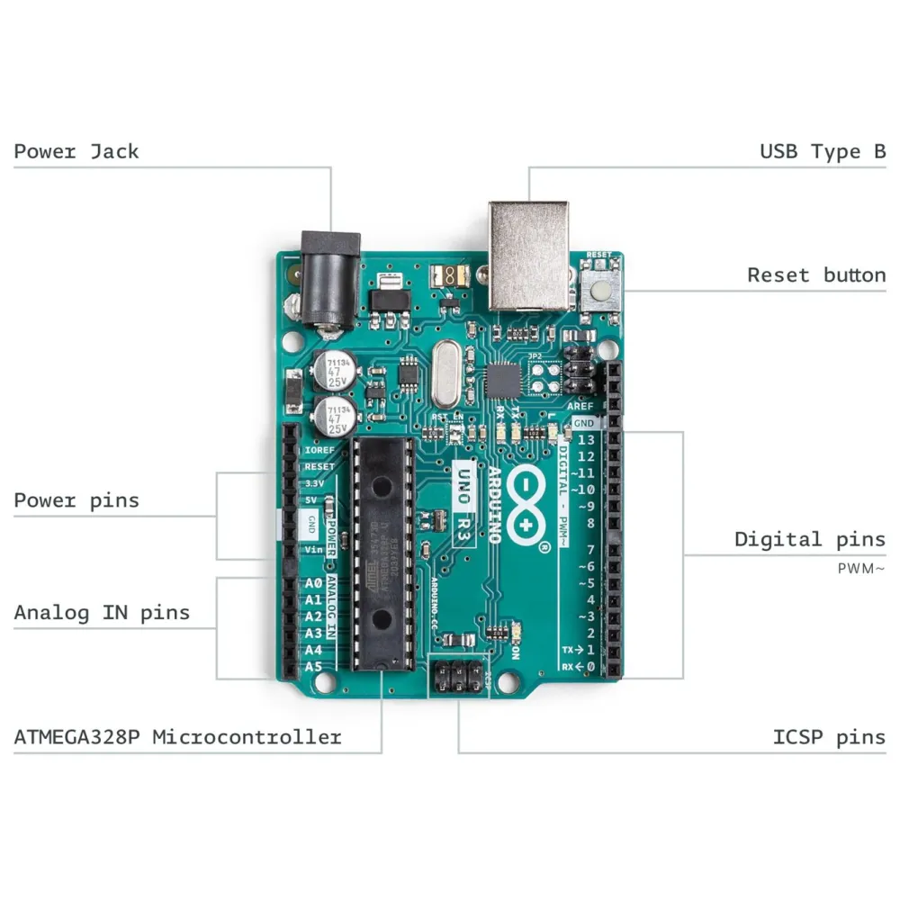 Arduino Biltilbehør|Batterier|Startpakke