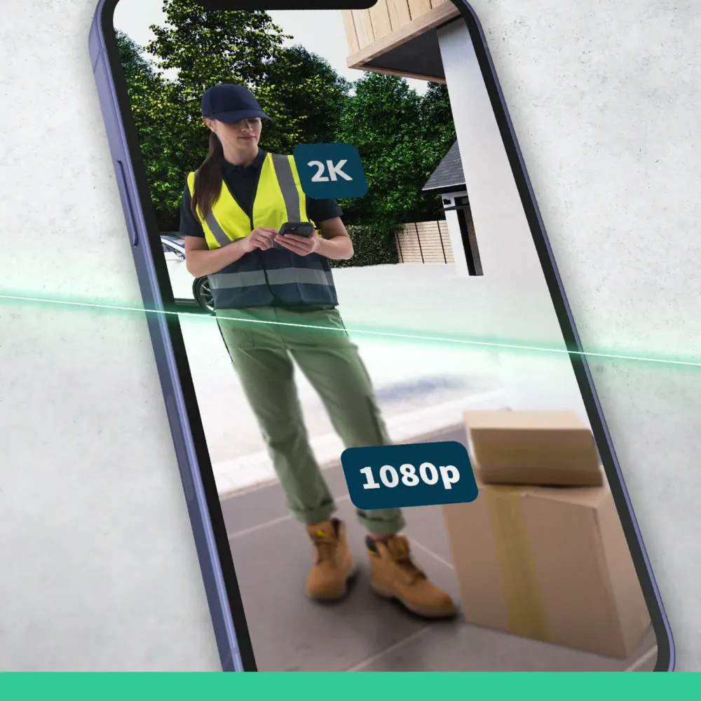 Arlo Smarte Alarmer|Smarte Sensorer|Essential doorbell 2 2K Trådløs dørklokke