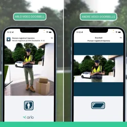 Arlo Smarte Alarmer|Smarte Sensorer|Essential doorbell 2 2K Trådløs dørklokke