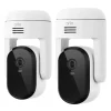 Arlo Kameraovervåking|Essential 3 HD PTZ – Nettdrevet overvåkingskamera 2-pk.