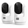 Arlo Kameraovervåking|Essential 3 HD PTZ – Overvåkingskamera innendørs 2-pk.