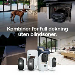 Arlo Kameraovervåking|Essential 3 HD – Trådløst overvåkingskamera 2-pk.