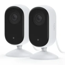 Arlo Kameraovervåking|Essential 2K Innendørskamera 2-pk.
