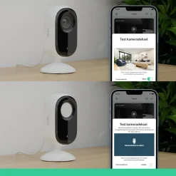 Arlo Kameraovervåking|Essential 2K Innendørskamera 2-pk.
