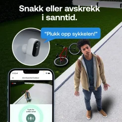 Arlo Alarmsystemer|Skimmingsbeskyttelse|Essential 3 2K – Trådløst overvåkingskamera 2-pk.