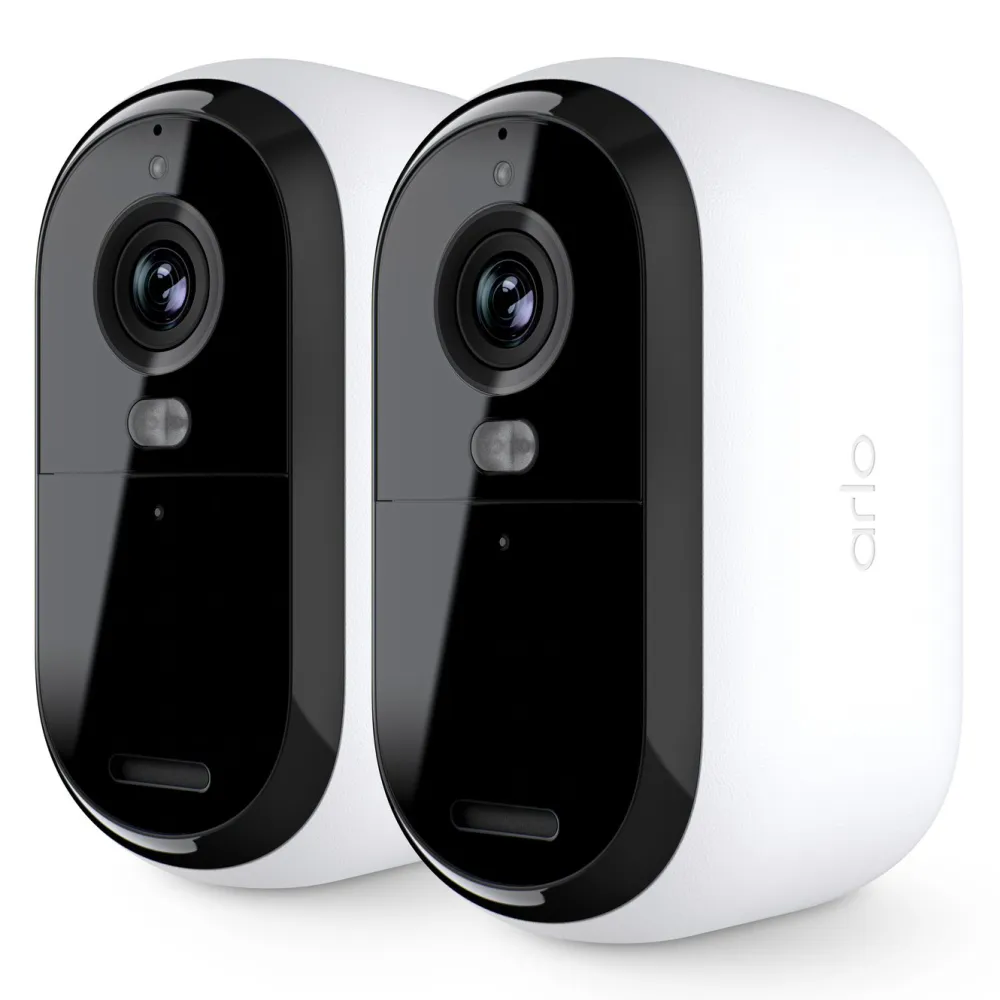 Arlo Alarmsystemer|Skimmingsbeskyttelse|Essential 3 2K – Trådløst overvåkingskamera 2-pk.