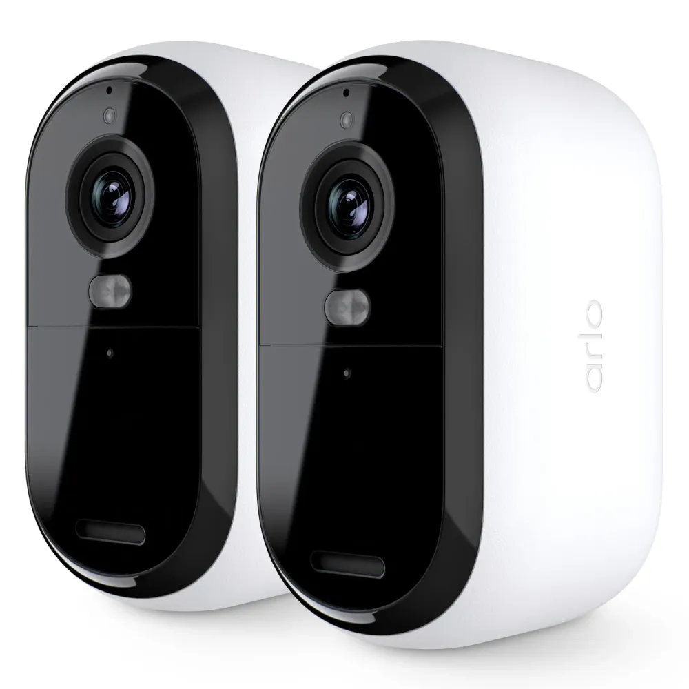 Arlo Kameraovervåking|Essential 2 2K – Trådløst overvåkingskamera 2-pk.