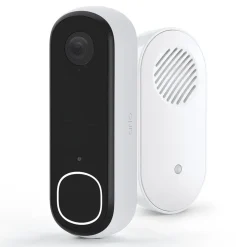 Arlo Smart Dørklokke|Smart Dørklokke|Essential 2K Trådløs videodørklokke med Chime 2