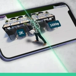 Arlo Kameraovervåking|Essential 2K XL Overvåkingskamera 2-pk.