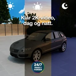 Arlo Kameraovervåking|Essential 3 XL 2K – Trådløst overvåkingskamera 3-pk.