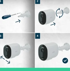 Arlo Kameraovervåking|Go 2 – 4G overvåkingskamera