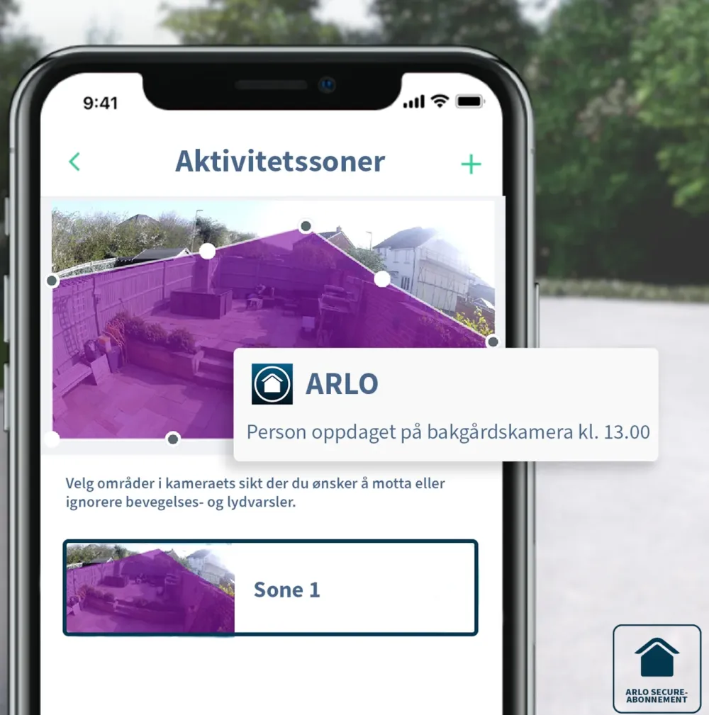 Arlo Kameraovervåking|Pro 3 Floodlight – Overvåkingskamera