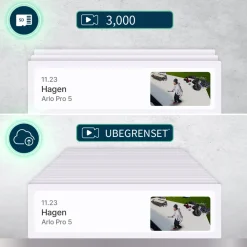 Arlo Kameraovervåking|Pro 5 Spotlight – Trådløst overvåkingskamera 3-pk.
