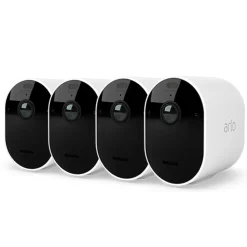 Arlo Kameraovervåking|Pro 5 Spotlight – Trådløst overvåkingskamera 4-pk.