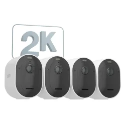 Arlo Kameraovervåking|Pro 5 Spotlight – Trådløst overvåkingskamera 4-pk.