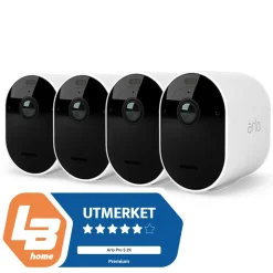 Arlo Kameraovervåking|Pro 5 Spotlight – Trådløst overvåkingskamera 4-pk.