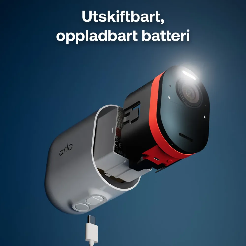 Arlo Kameraovervåking|Ultra 3 4K – Trådløst overvåkingskamera 4-pk.