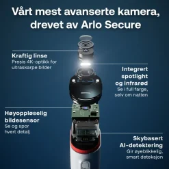 Arlo Kameraovervåking|Ultra 3 4K – Trådløst overvåkingskamera 1-pk.