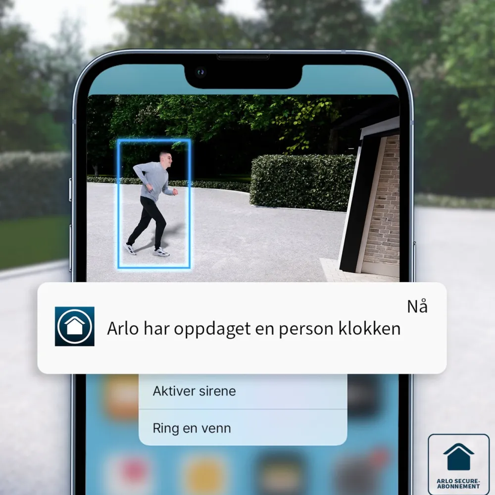 Arlo Kameraovervåking|Ultra 2 Spotlight – Trådløst overvåkingskamera 2-pk.