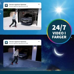 Arlo Kameraovervåking|Ultra 2 Spotlight – Trådløst overvåkingskamera 2-pk.