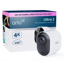 Arlo Kameraovervåking|Ultra 2 Spotlight – Trådløst overvåkingskamera 1-pk.
