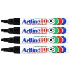 Artline Merking|Merkepenn 90 - Svart 4-pk.